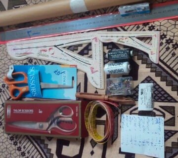 کلاس خیاطی خانم سایس